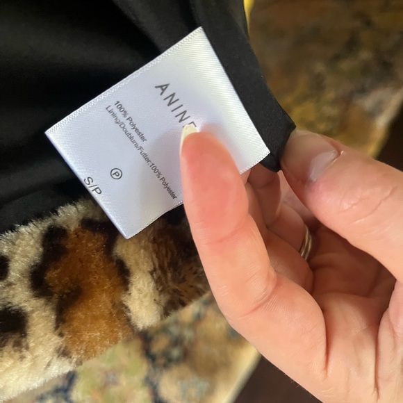 Anine Bing Leopard Jacket Size S - Picture 4 of 7